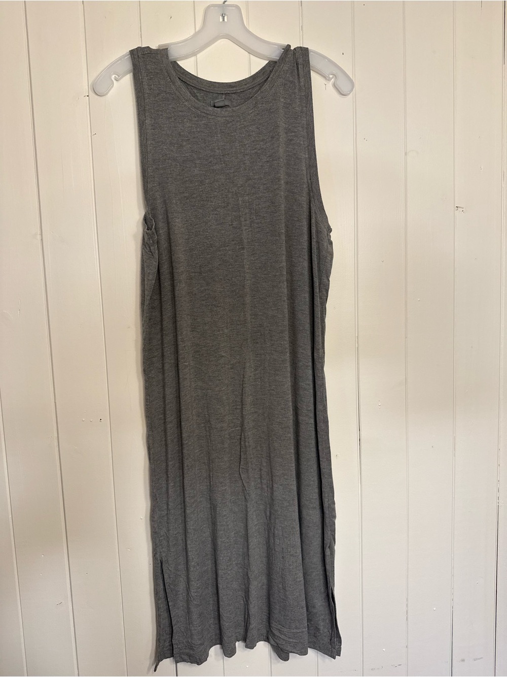 aerie sleeveless tee maxi dress